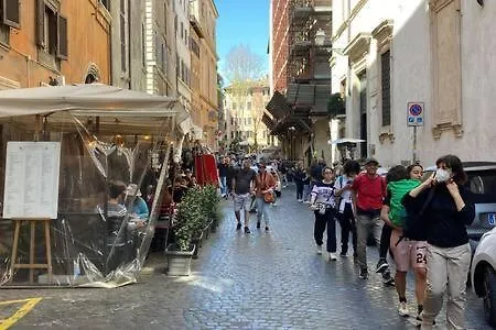 In The Rome's Soul Close To Navona Square Lägenhet